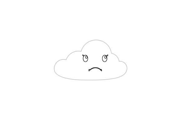 Bring Playful Whimsy to Your Projects with Sky Cloudy Cloud Kawaii