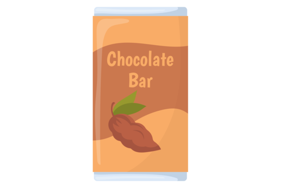 Cacao Bar Color Icon: Sweet Design Inspiration