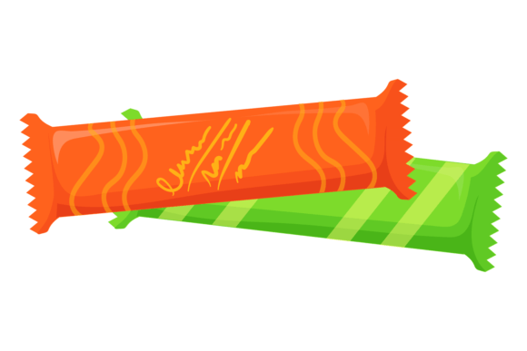 Candy Bars Color Icon: Your Sweet Snack Pack for Standout Design