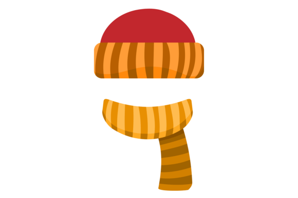 Cozy Branding: Using Autumn Hat and Scarf. Color Kid Knitwear