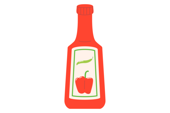 Ketchup Color Icon: A Guide to the Red Sauce Plastic Bottle