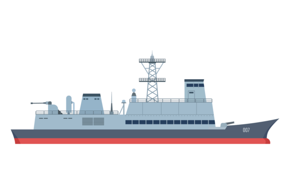 Navy Army Ship Color Icon: Ocean Battles Visual Guide
