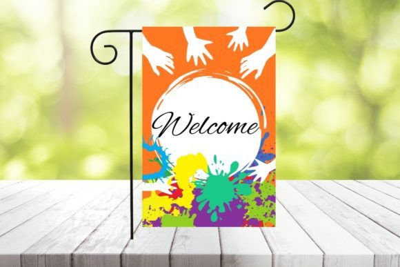 Splash of Color Garden Flag: Vibrant Design for Your Outdoor Space